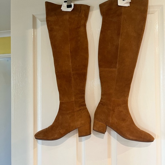 Knee high suede boots - Picture 3 of 4